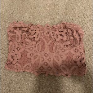 Free People Adella Corset Bralette in Ballet